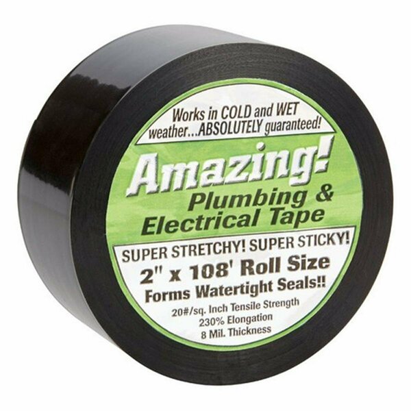 Amazing Tape ATP24 Plumbing  Electrical Tape Black AM10673